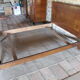 Wood veneer bed