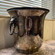 Two silver metal ice buckets hallmarked around 1900