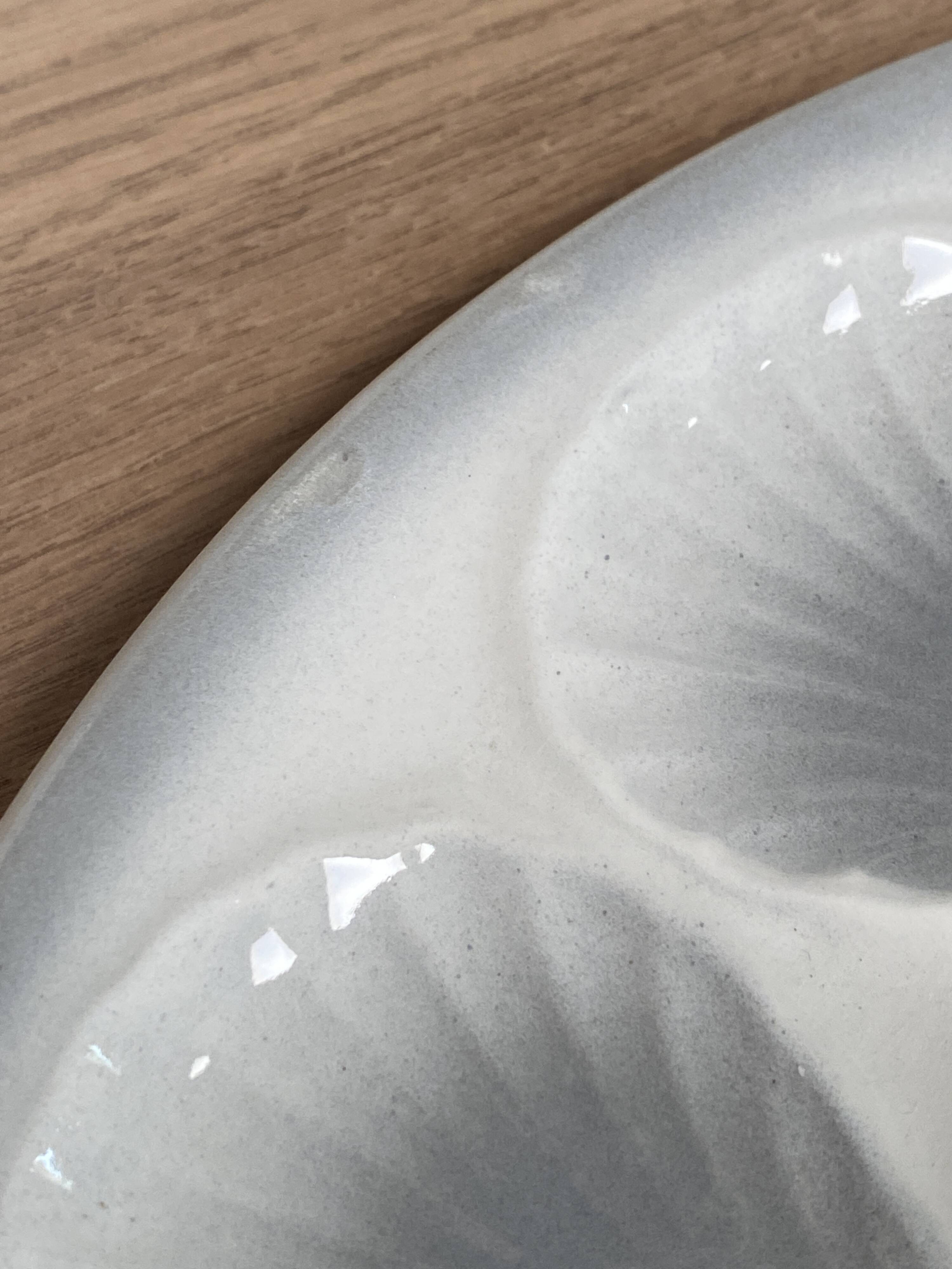 Large oyster plate Moulin des loups Orchies