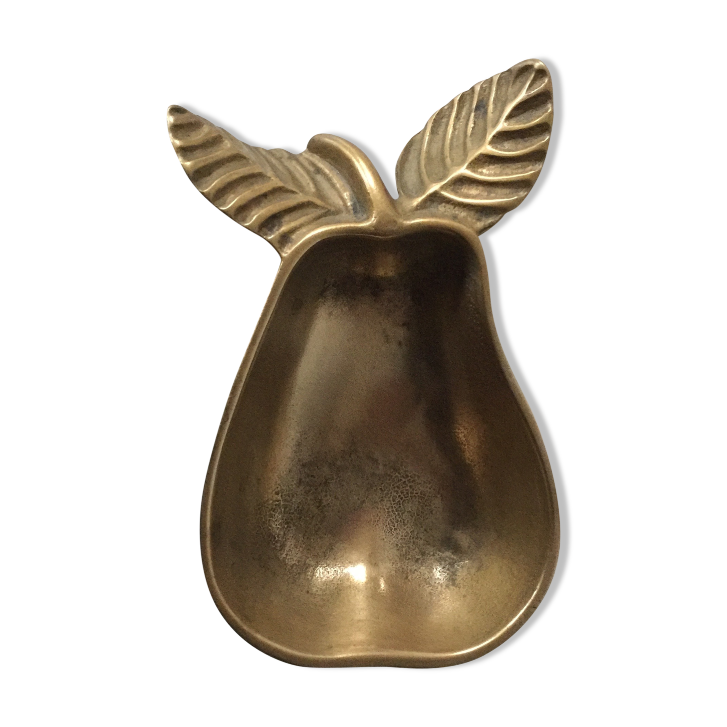 PEAR 1960 1970 vintage brass