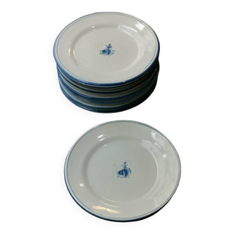 8 BIOT dessert plates