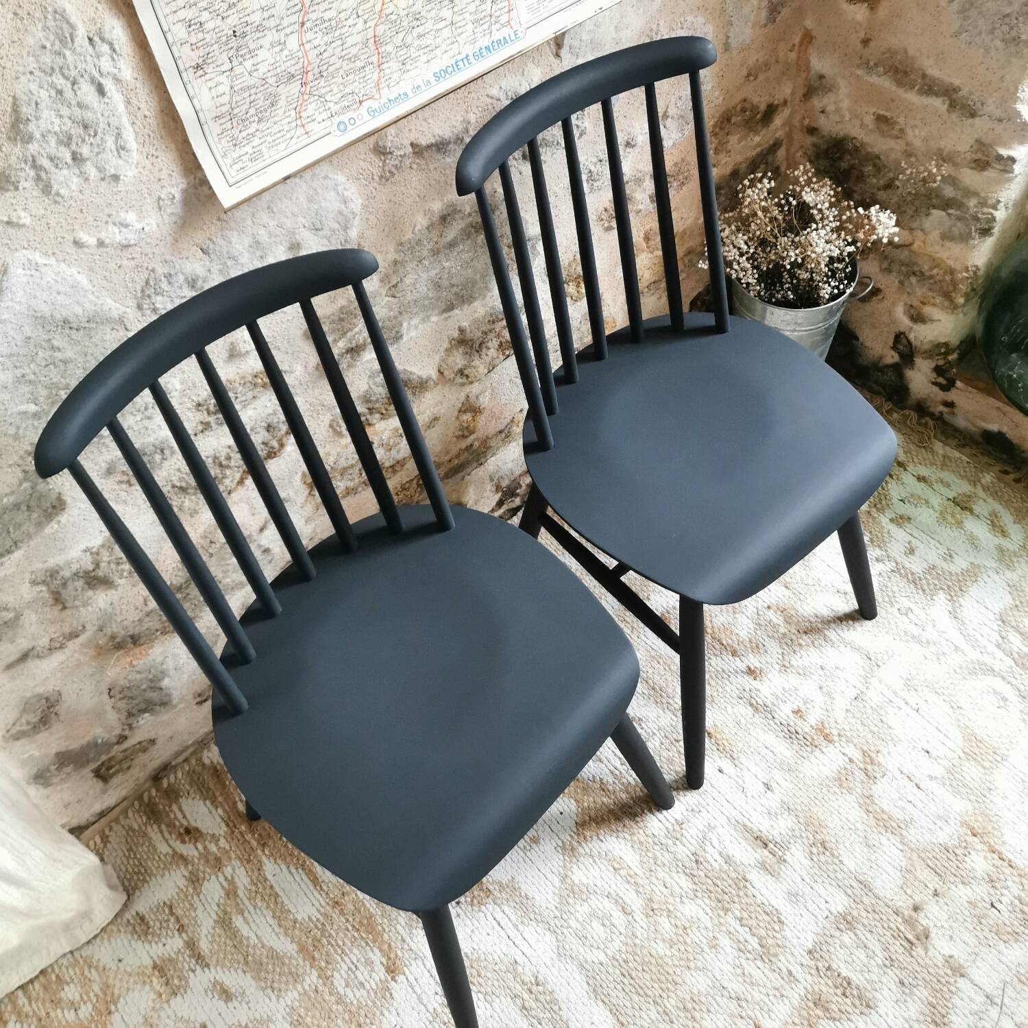 2 Chaises Scandinave, Fanett Ilmari Tapiovaara
