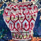 Designer floral rug Bêla Silva