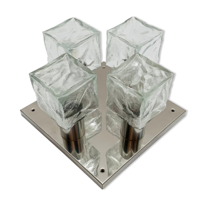 Lampe encastrée en verre