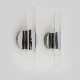 Pair of Rabalux Aphrodite double tube LED wall lights