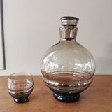 Carafe set and art deco glasses
