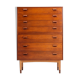 Commode Borge Mogensen en teck Soborg Mobelfabrik Danemark 1960