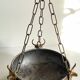 Vintage 3 buffalo hanging planter