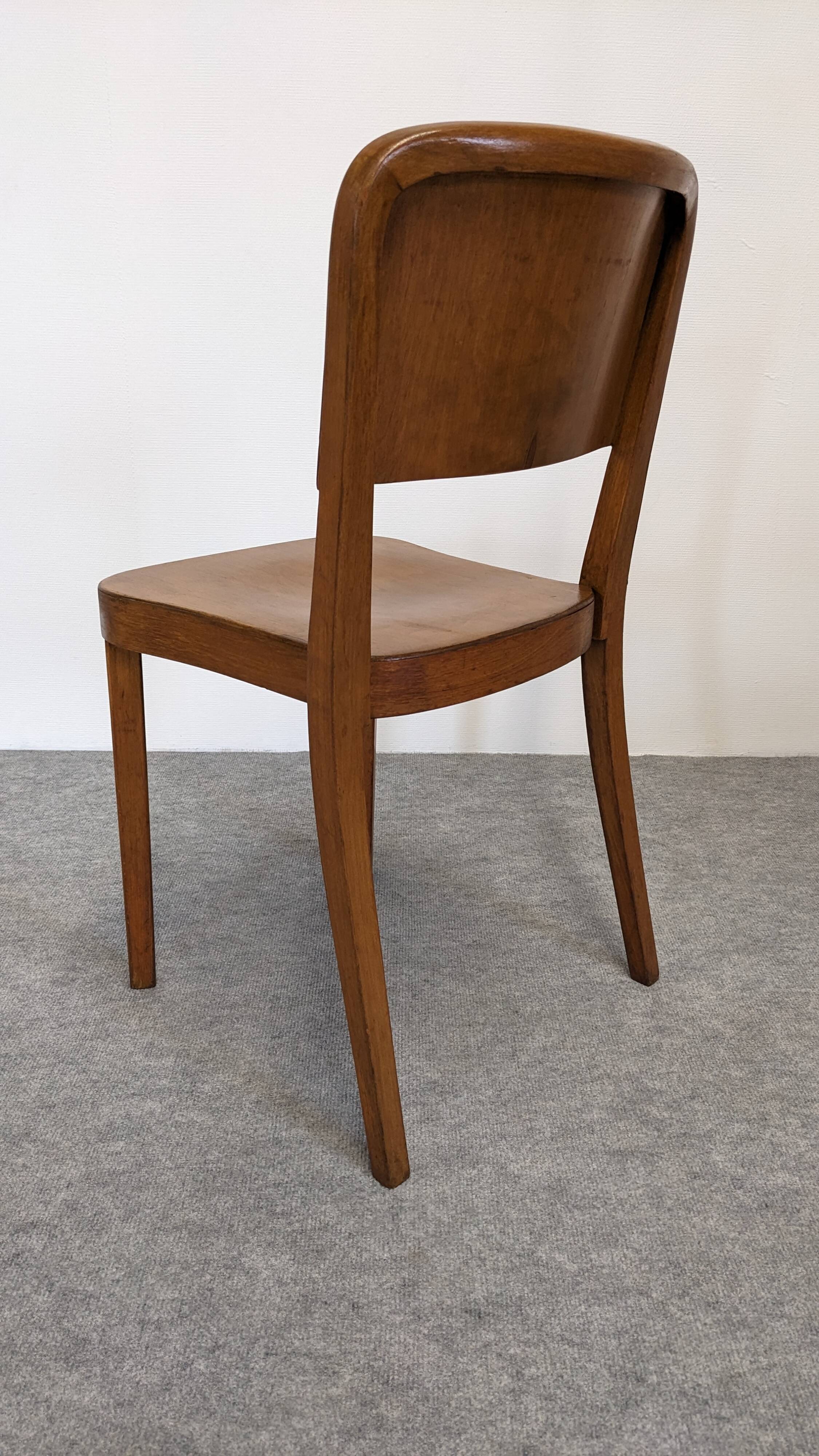 Pair of Bauhaus chairs by Ernst Haefeli for Horgen Glarus, Switzerland 1926