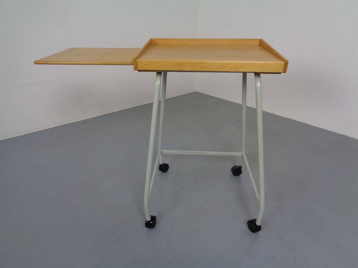 Danish Extendable Architect Table, 1960s