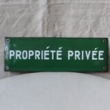 Green enamel plate