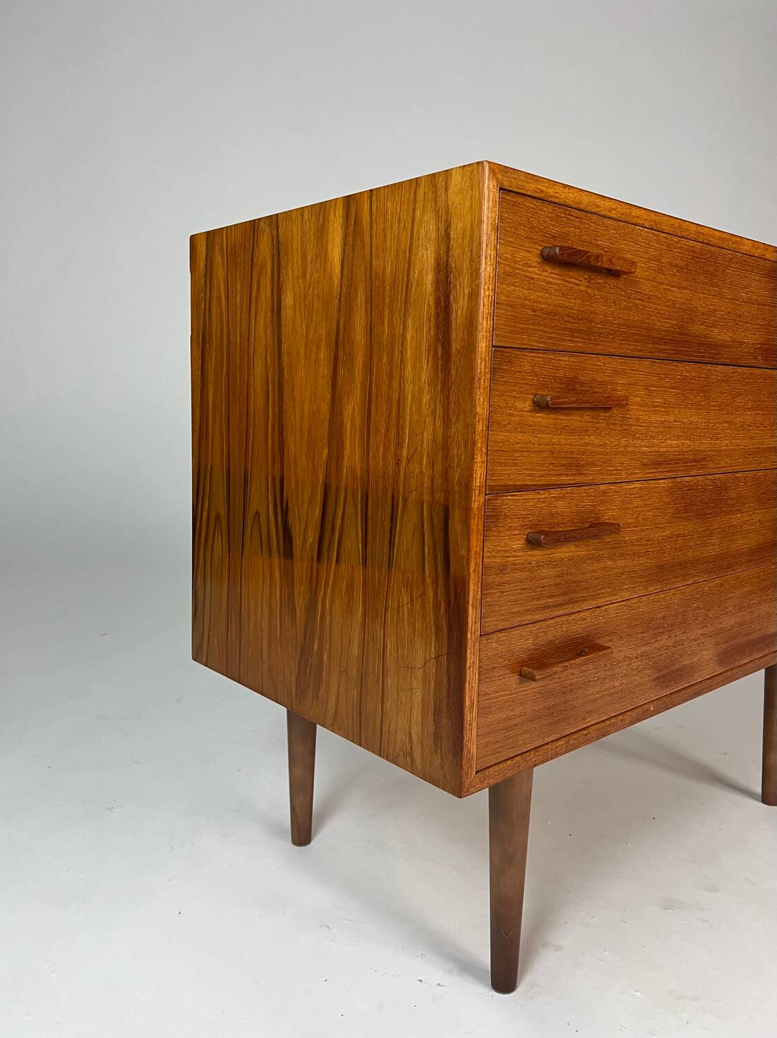 Danish teak chest of drawers sideboard Kai Kristiansen 60s vintage
