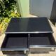 USM Haller Black Furniture – Nightstand / TV Unit / Coffee Table