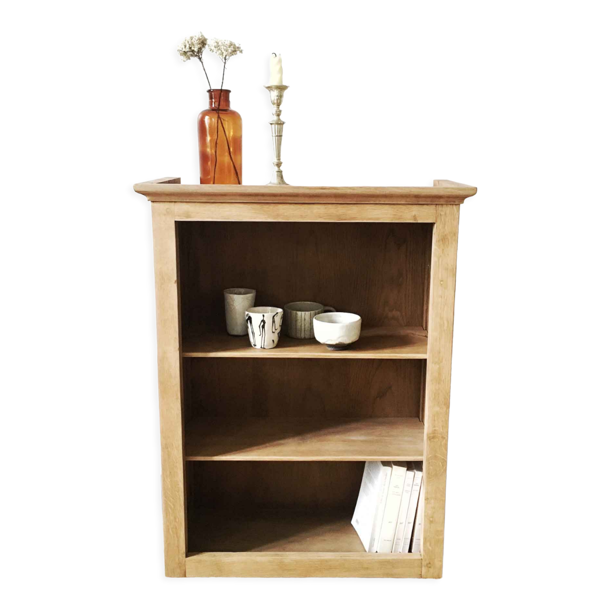 Wooden shelf, bookcase