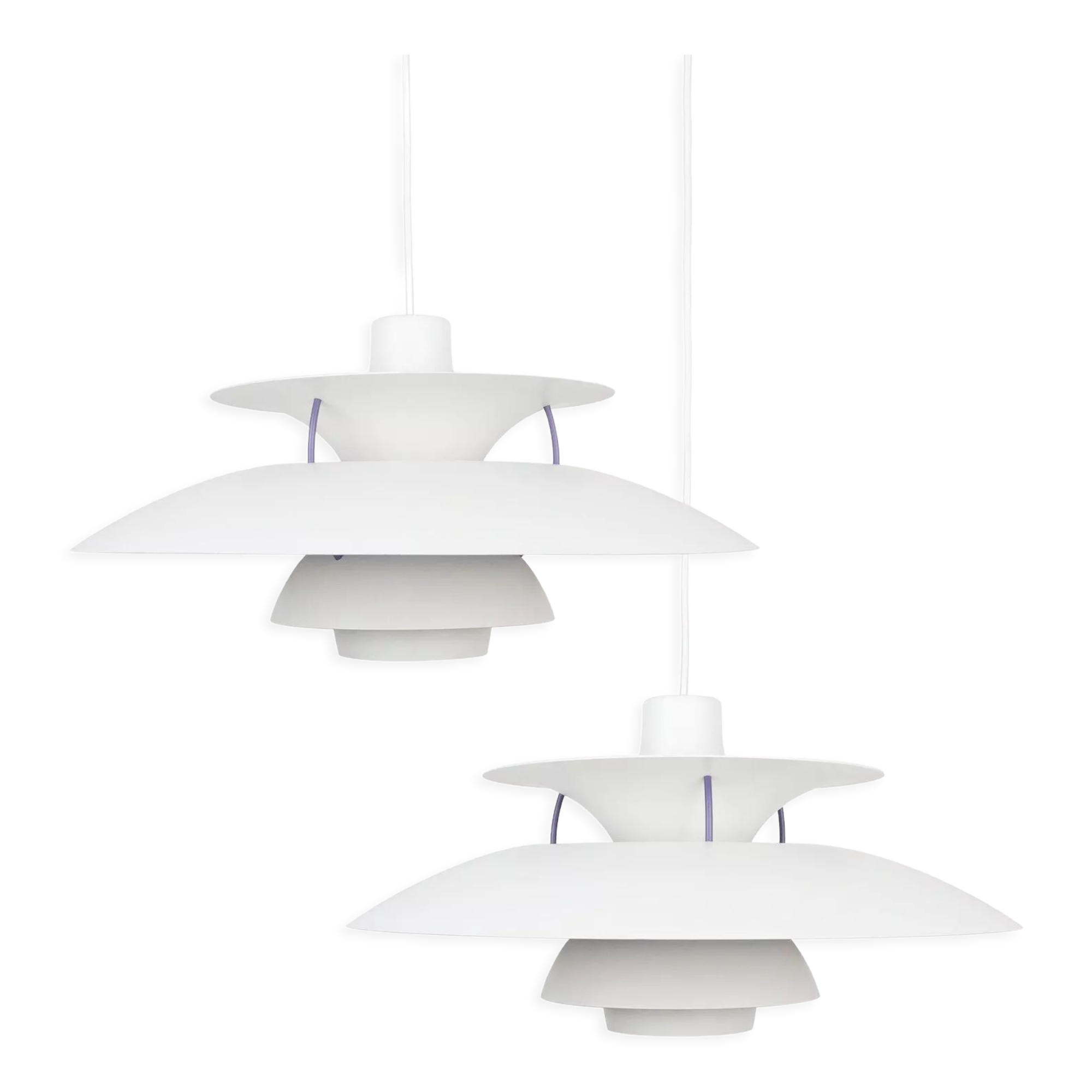 Pair of Danish vintage light PH 5 by Poul Henningsen, Louis Poulsen, 1966