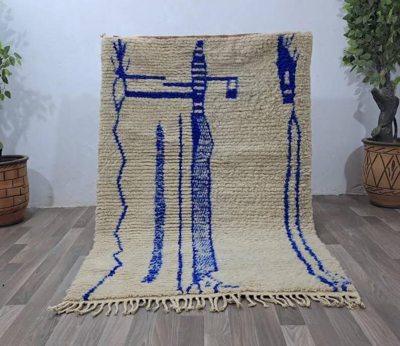 Traditional handmade rug size 200 x 300 cm