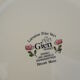 Gien model Lorraine green mesh diam 24.5 cm