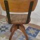 Adjustable Scandinavian oak office chair – Denmark, 1940
