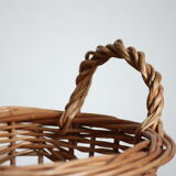Set of 2 rattan baskets
