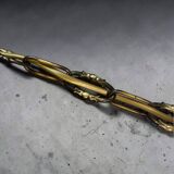 Large red art glass statement pendant