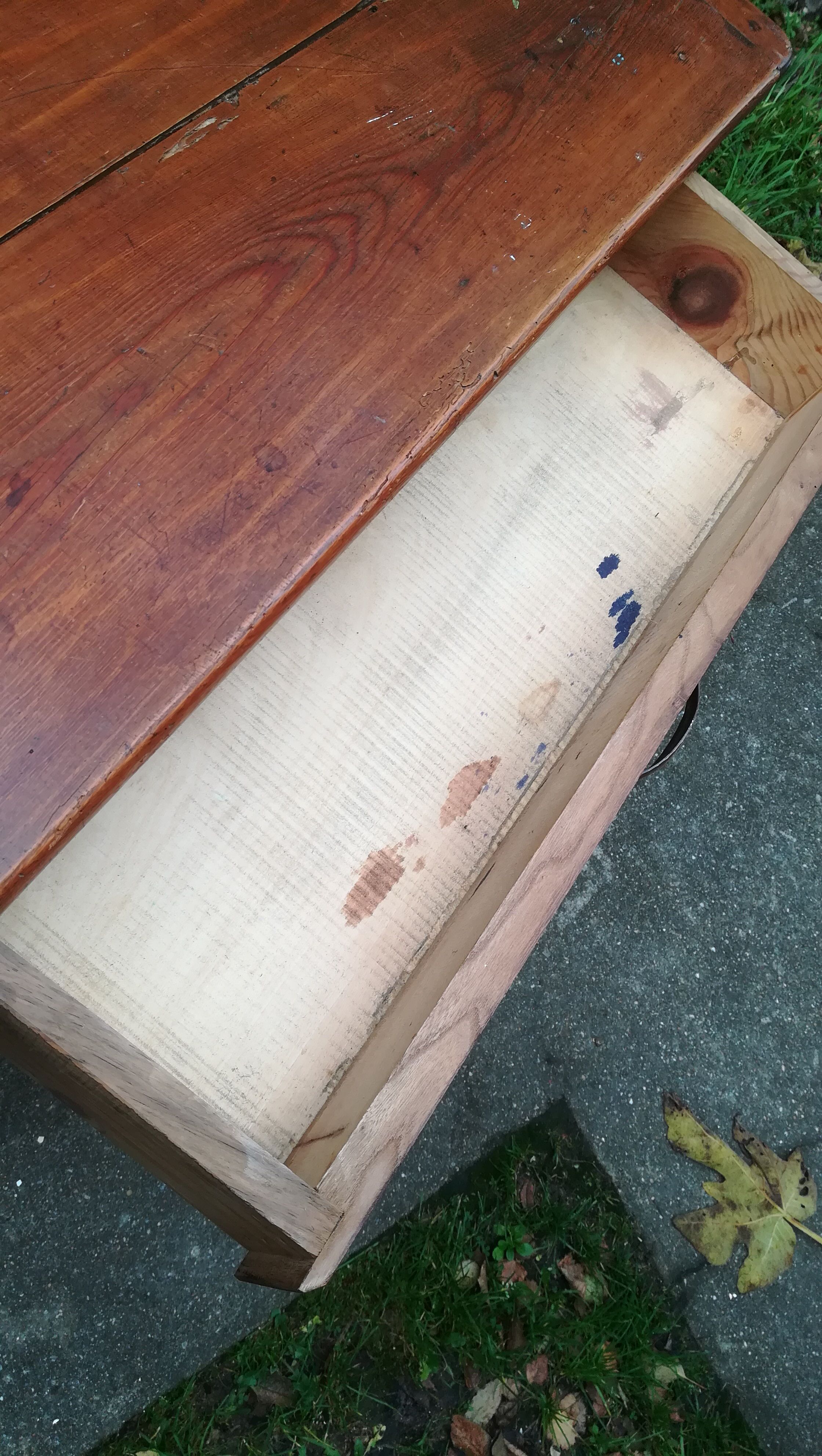 poplar or beech table