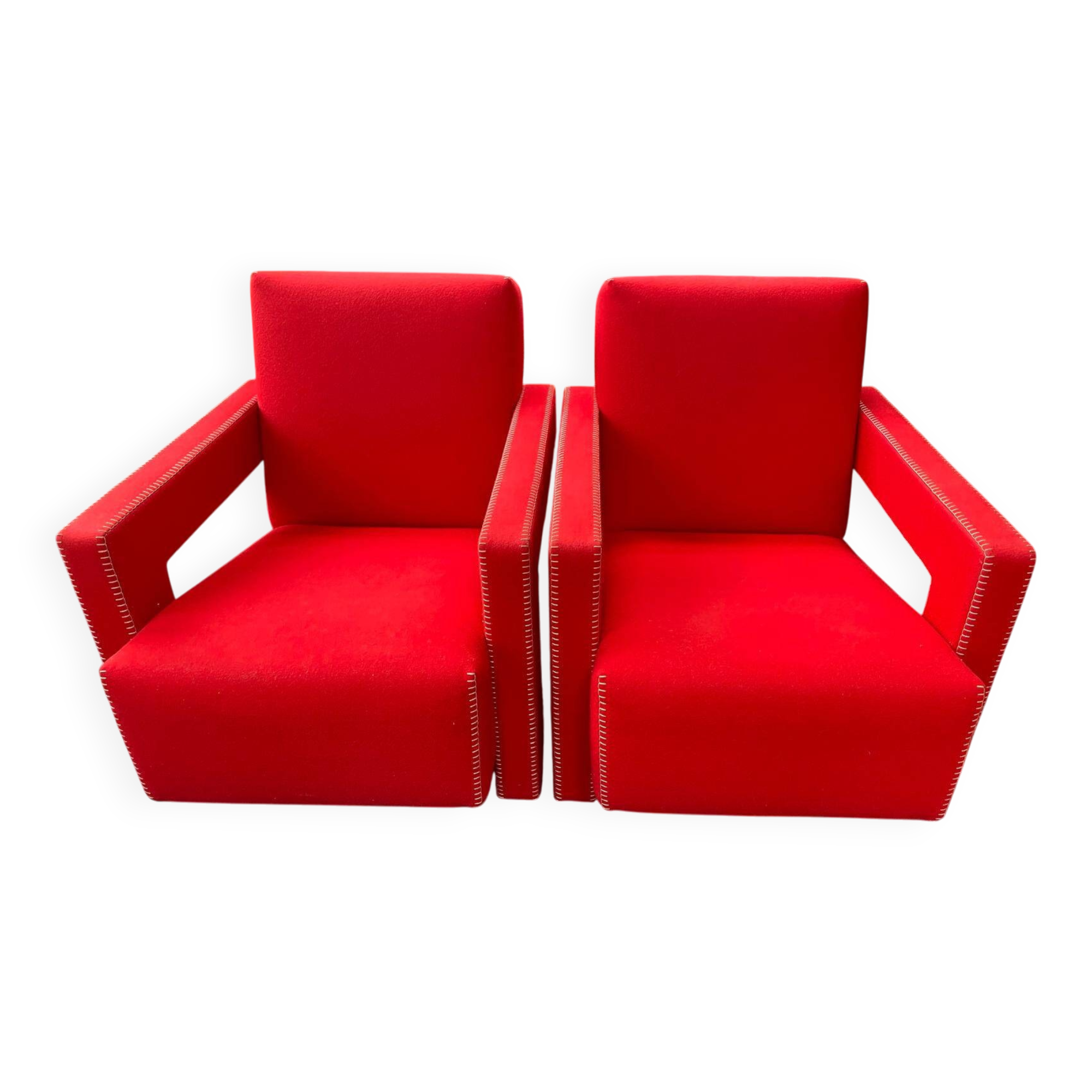 Utrecht armchairs by Gerrit Rietveld
