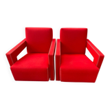 Utrecht armchairs by Gerrit Rietveld