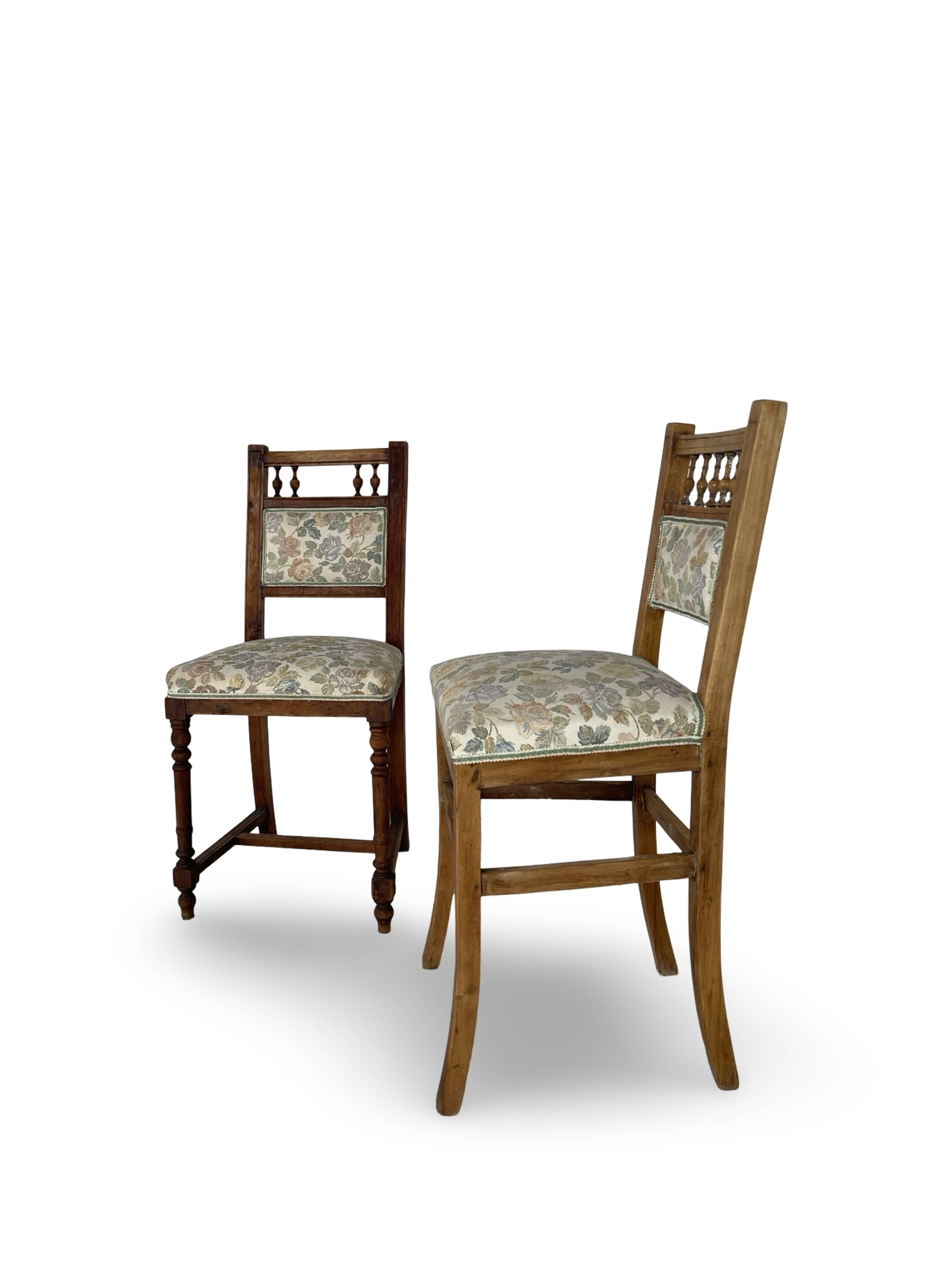 Chaises Art déco italiennes des années 1910/1920