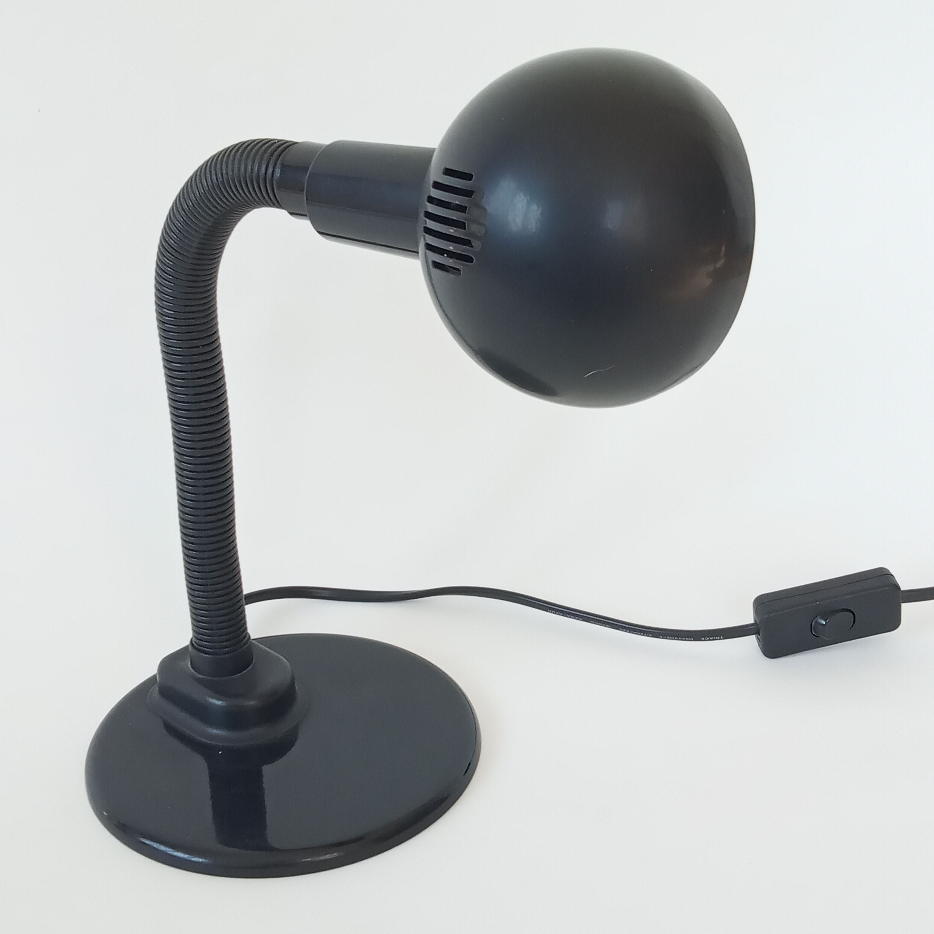 Black office lamp 80s