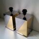 Paire de pieds  de lampes  design vintage
