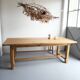 Table de ferme rénovée