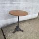 Table de bistrot ronde