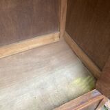 Vintage glass-fronted cabinet