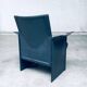 Postmodern Korium KM1 Leather Armchair by Tito Agnoli for Matteo Grassi, Italy, 1980s