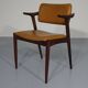 Rosewood and leather armchair from GM, 1960s