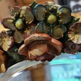 Mirror to pose, floral decoration, 1930