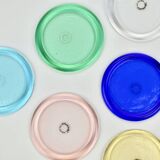 Vintage Murano Glass Coasters by V. Nason & C.