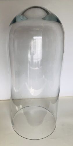 Globe cylindrique en verre
