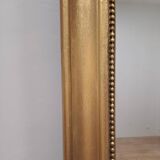 Grand miroir mercure Louis Philippe 129 x 72 cm doré ancien