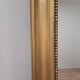 Large Louis Philippe mercury mirror 129 x 72 cm antique gold