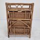 Italian Rattan and Wicker Three-Drawer Chest, 1970s
