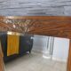 Old vintage art deco mirror
