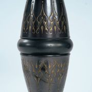Dutch Art Nouveau occasional table with floral relief decor, 1920s