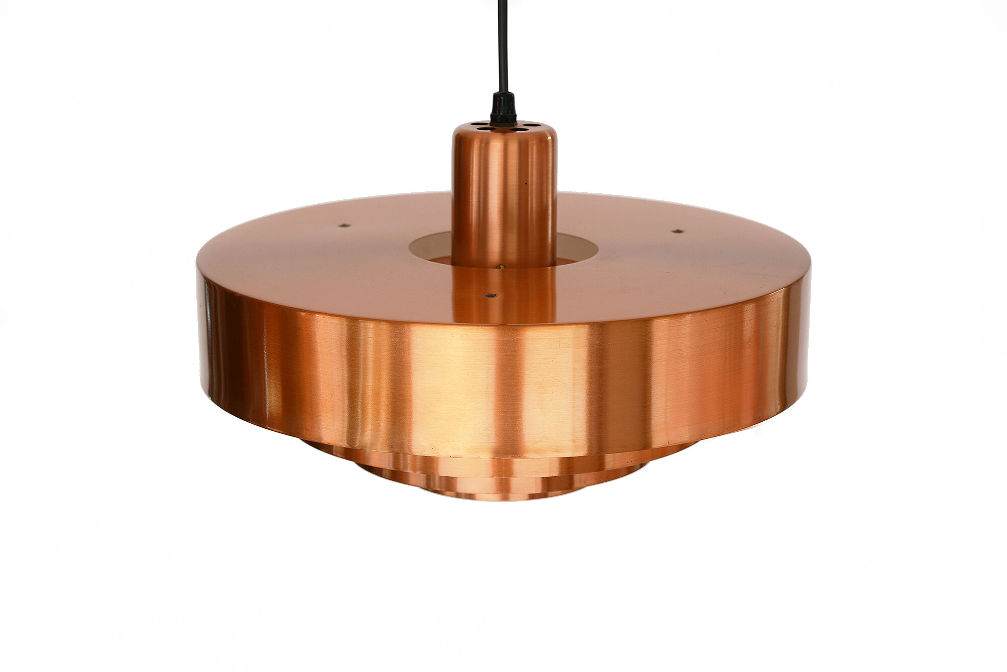 Pendant light Roulet by Jo Hammerborg for Fog & Mørup. Denmark 1960s.