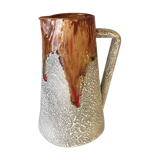 Vintage water jug or enamel vase