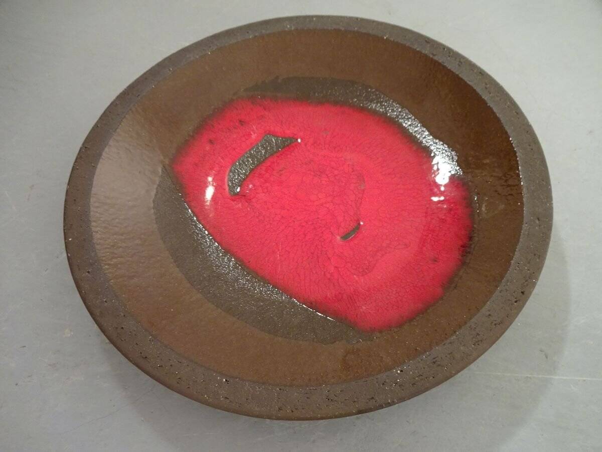 Danish ceramic dish from Lehmann, 1970s