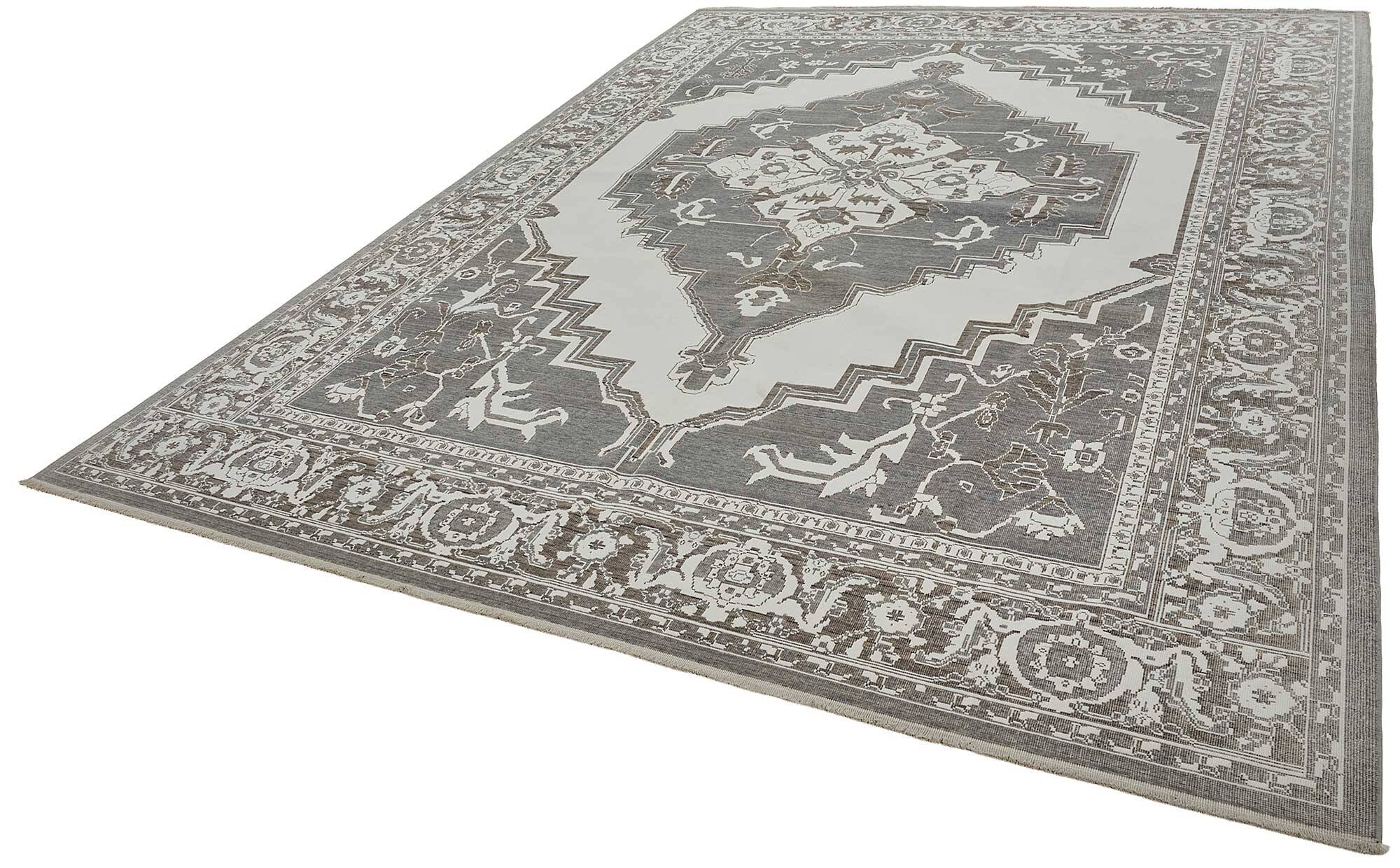 Turkish Handcrafted Loom Oushak Rug 302 cm x 393 cm