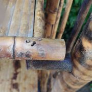 Etagère bambou pliable