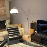 Arc Guzzini floor lamp. 1970. Italy. Marble base.