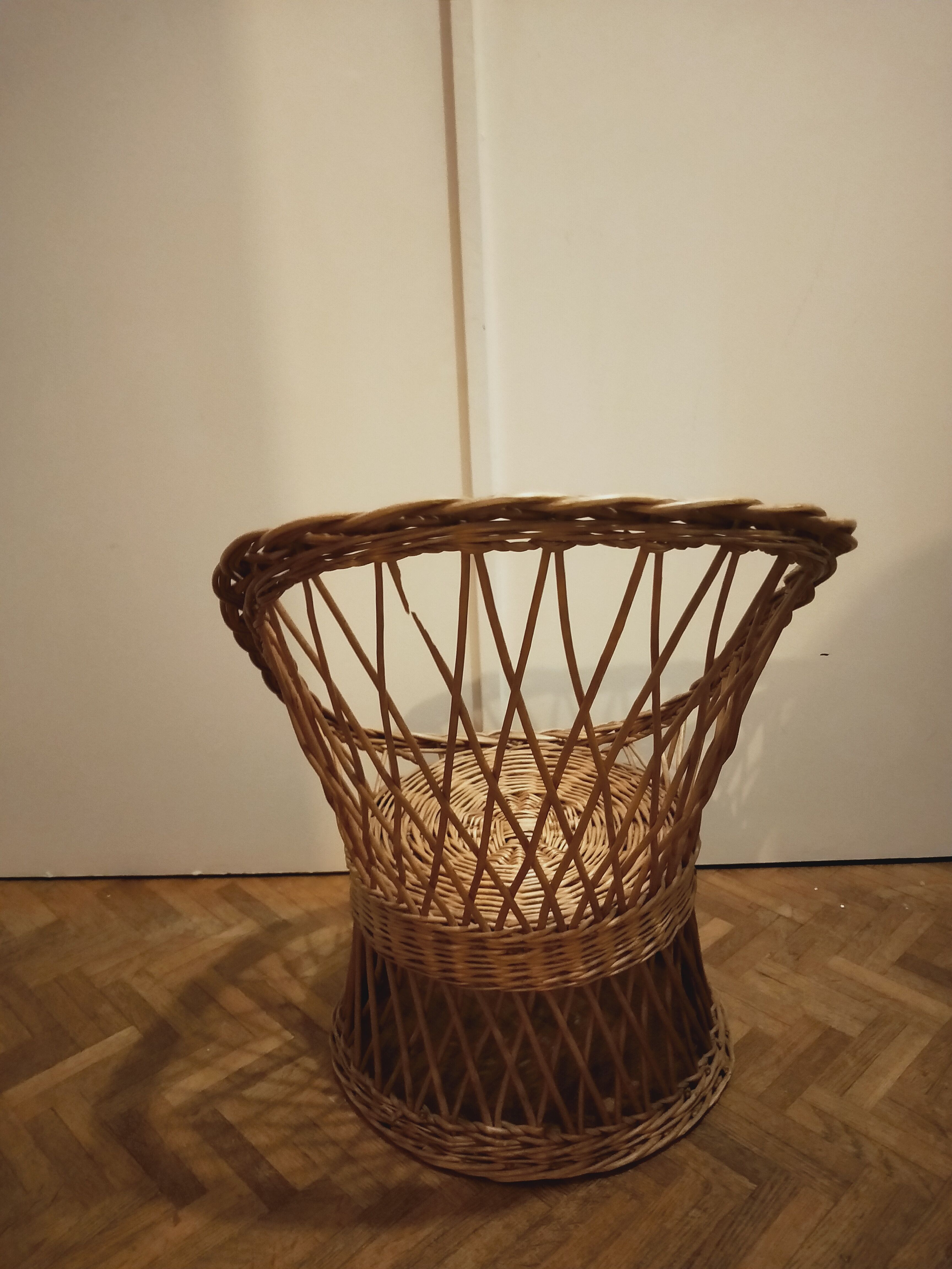 Child rattan armchair